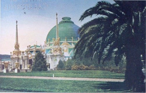 Palace of Horticulture, looking across the Great South
Gardens.