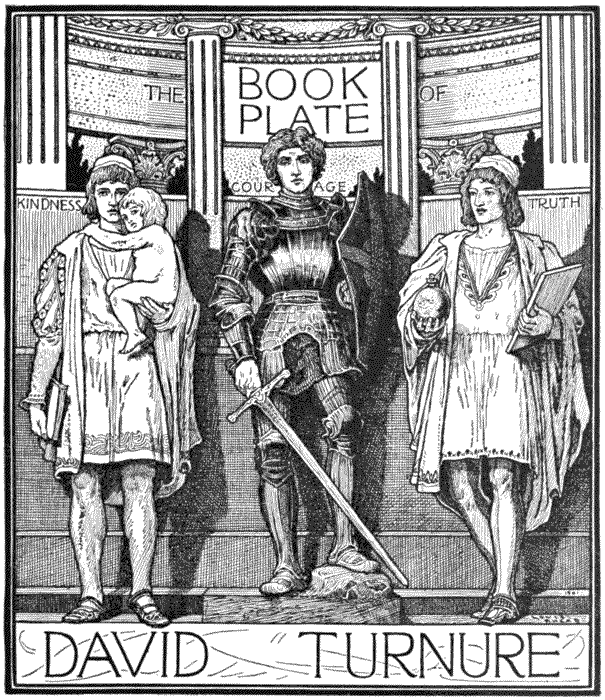 Book-plate of David Turnure