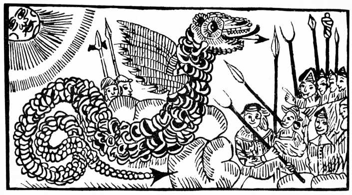 Image not available: THE FLYING SERPENT.

(Facsimile of Original.)