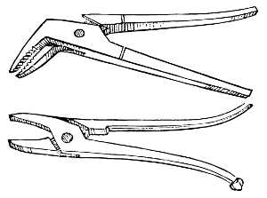 Different kinds of forceps