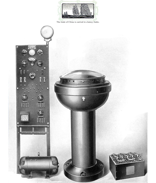 The trade of China is carried
 in clumsy Junks.