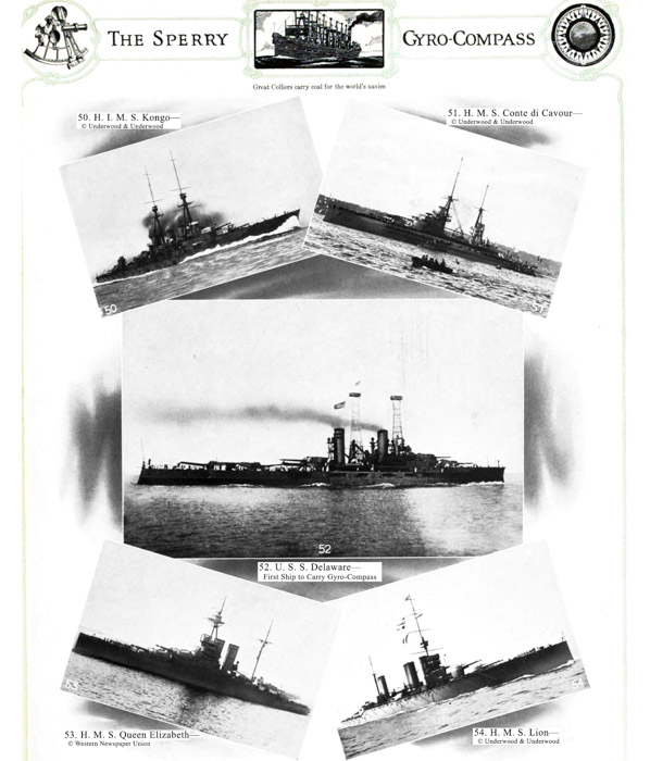 Great Colliers carry coal for the world’s
navies.