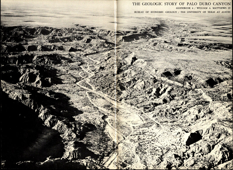 Cover image, Aerial view of Palo Duro Canyon