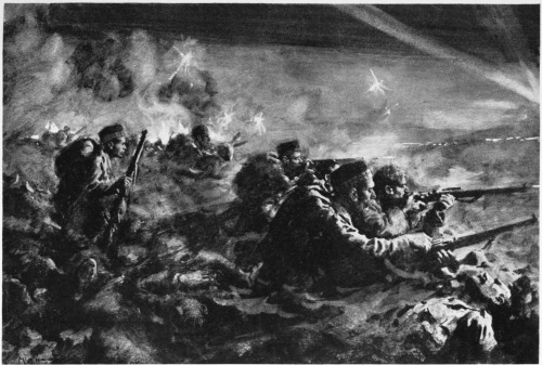 Image unavailable: [To face p. 2.


“WE WERE HELPED BY THE GERMANS THROWING SEARCHLIGHTS ON US” (p. 10).