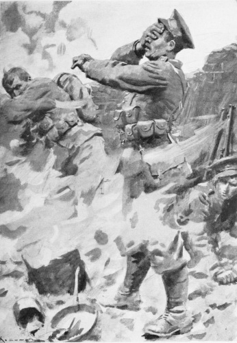 Image unavailable: [To face p. 102.


“WE WERE SO NEAR THE GERMANS THAT THEY COULD HURL BOMBS AT US.”