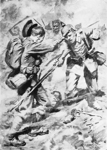 Image unavailable: [To face p. 286.


“I MADE A LUNGE AT HIM, BUT JUST MISSED, AND I SAW HIS OWN LONG, UGLY
BLADE DRIVEN OUT” (p. 285).