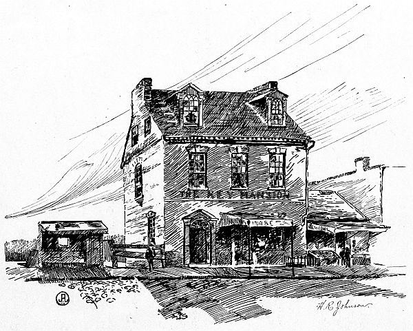 The Key Mansion drawing