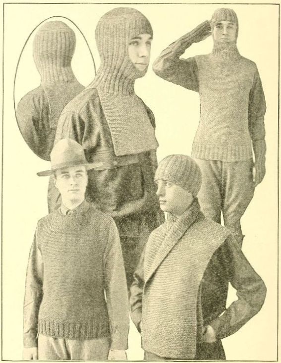 photo of soldier knit-wear