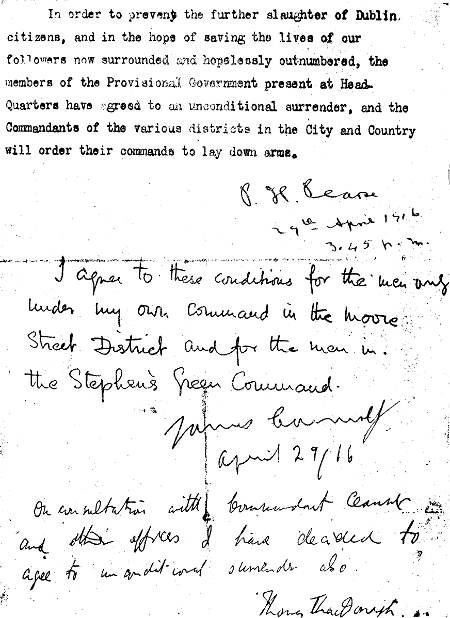 THE ORDER THAT MADE THE SURRENDER OF THE COLLEGE OF SURGEONS INEVITABLE