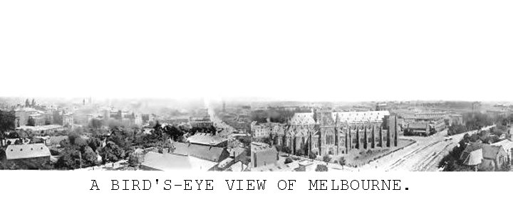 A bird’s-eye view of Melbourne
