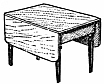 drop leaf table