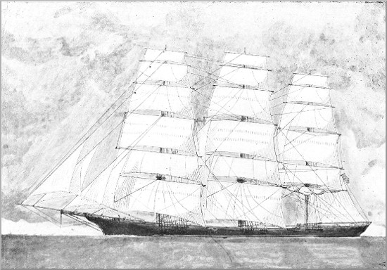 The Ship A. J. Fuller of New York