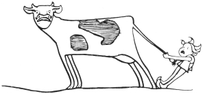 Image unavailable: THE OBSTINATE COW
