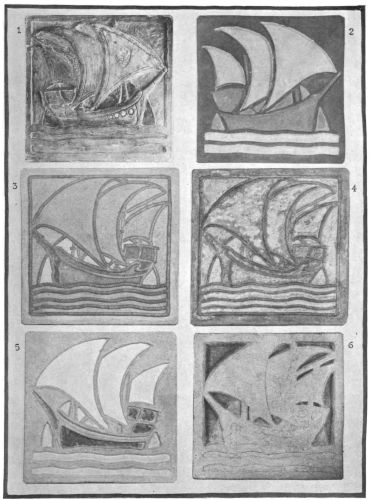 Image unavailable: Color Tile Methods

1. Relief Tile.
2. Persian Relief.
3. Relief Line with Mold Color.
4. Relief Line, Majolica Color.
5. Intaglio Tile.
6. Sgraffito Tile.

