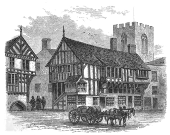 Image unavailable: OLD LAMB ROW, CHESTER.