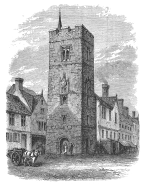Image unavailable: ST. ALBANS’ CLOCK TOWER.