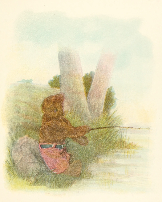 bear fishing