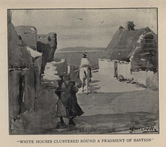 "WHITE HOUSES CLUSTERED ROUND A FRAGMENT OF BASTION"