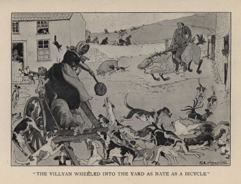 "THE VILLYAN WHEELED INTO THE YARD AS NATE AS A BICYCLE"