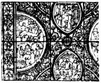 Image unavailable: 13TH CENTURY GLASS. CHARTRES CATHEDRAL.