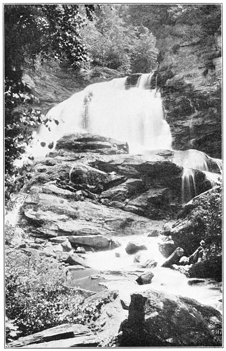 Lower Cullasaja Falls.