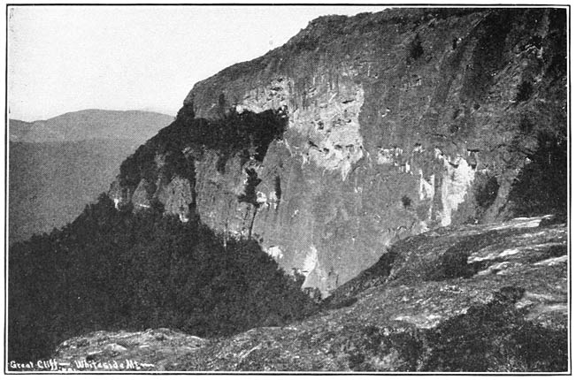 Great Cliff, Whiteside Mountain.