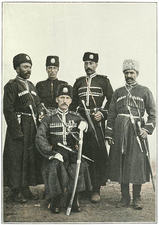 Fig. 110. Group of Karapapakh Hamidiyeh Cavalry.