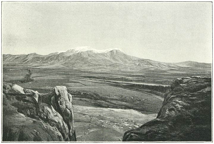 Fig. 135. Van: Mount Varag from the Heights of Toprak Kala.