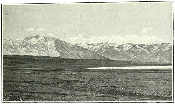 Fig. 139. Mountain Range along South Coast of Lake Van.