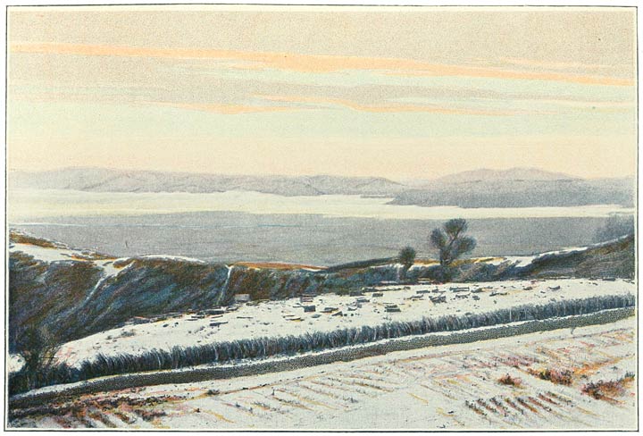 Fig. 157. View south from the Terrace at Surb Karapet.