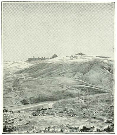 Fig. 160. Terrace of Lava resembling Human Fortifications.