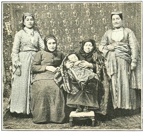 Fig. 169. Five Generations of an Armenian Family.