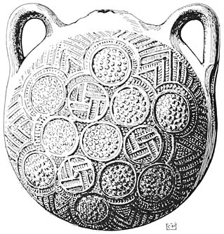Fig. 180. Piece of Seljuk Pottery from Akhlat.