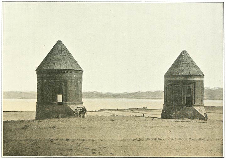 Fig. 181. Akhlat: Iki Kube&mdash;(The Kala, or Ottoman City, in the background).