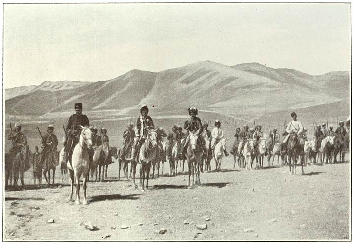 Fig. 190. Hamidiyeh Cavalry at Gumgum.