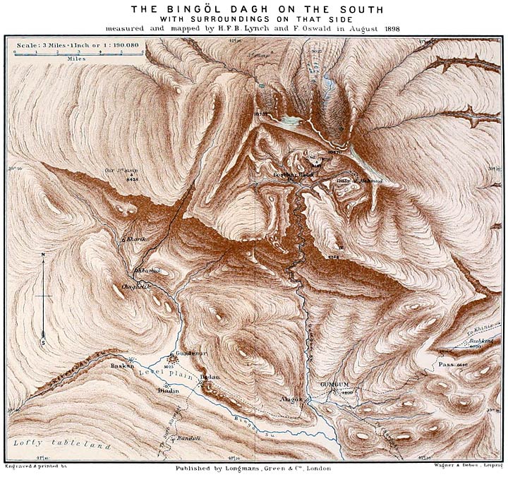 THE BING&Ouml;L DAGH ON THE SOUTH WITH SURROUNDINGS ON THAT SIDE