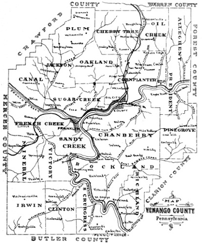 Butler Freeport Trail Mileage Chart