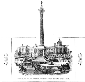 NELSON MONUMENT.—View from Low’s Exchange.