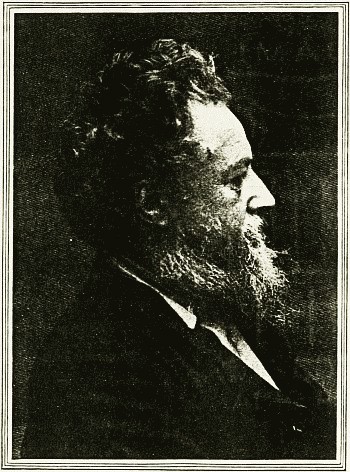 PORTRAIT OF WILLIAM MORRIS. FROM A PHOTOGRAPH