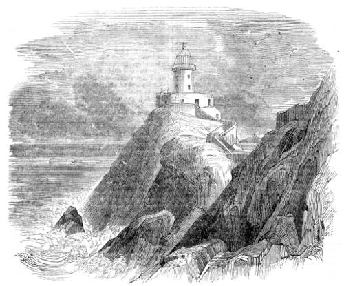 The Howth lighthouse