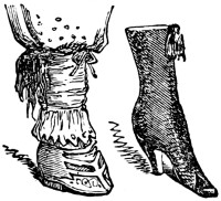 hoof and ladies' shoe