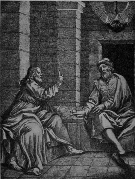 JESUS AND NICODEMUS Artist Unknown