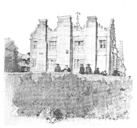 Image unavailable: The Old Schools from the &ldquo;Milling Ground&rdquo;.