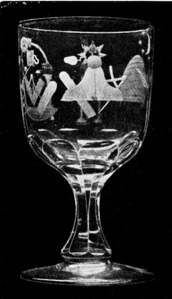 Laser Engraved Masonic Order of Eastern Star 10 oz Red Stem Wine Glass 
