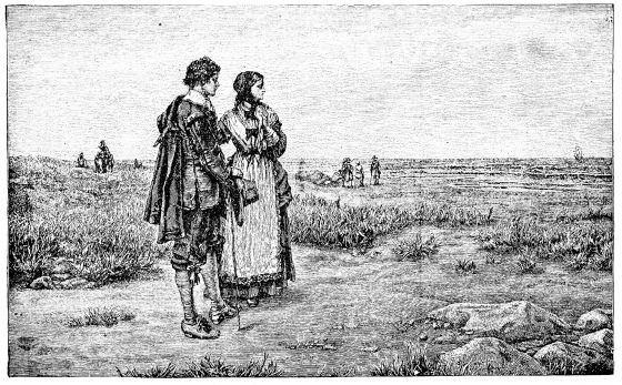 Image unavailable: Long in silence they watched the receding sail of the vessel,
Much endeared to them all, as something living and human.