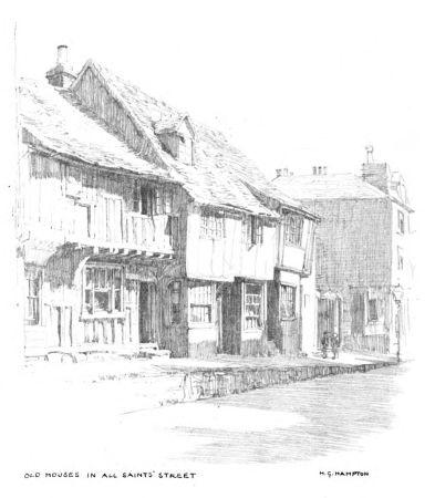 Image unavailable:Old Houses in All Saints&rsquo; Street