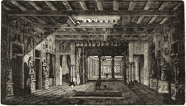 Pompeian interior