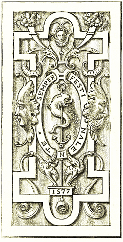 French panel; 1577