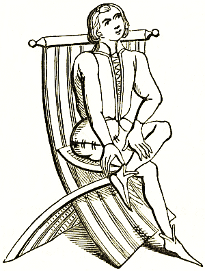 Folding chair; fifteenth century