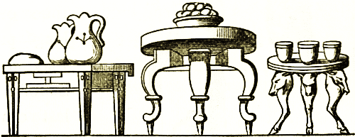 Antique Roman tables